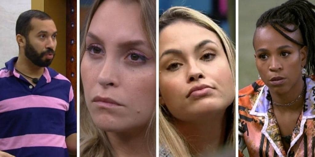 BBB21: Sarah e Gilberto pedem desculpas à Karol Conká, mandam recado e culpam Carla Diaz: "Foi por causa dela"