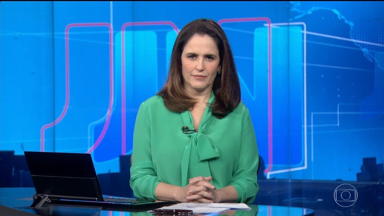 Ana Luiza Guimarães no "Jornal Nacional" (Foto: Reprodução/TV Globo) Ana Luiza Guimarães no "Jornal Nacional" (Foto: Reprodução/TV Globo)