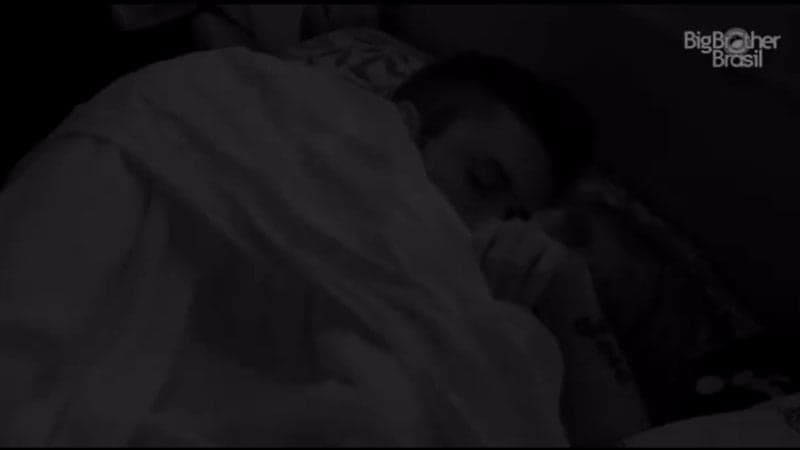 Carla e Arthur no BBB21 (Foto: Reprodução)