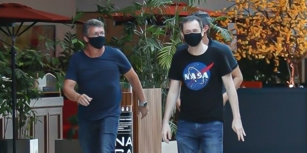 Boninho e Tiago Leifert, que são peças fundamentais no sucesso do "BBB21" (Foto: AgNews)