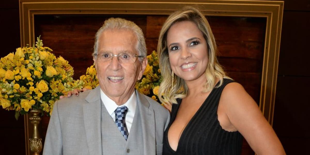 Carlos Alberto de Nóbrega é casado com Renata Domingues (Foto: Francisco Cepeda e Patrícia Devoraes/AgNews) Carlos Alberto de Nóbrega é casado com Renata Domingues (Foto: Francisco Cepeda e Patrícia Devoraes/AgNews)