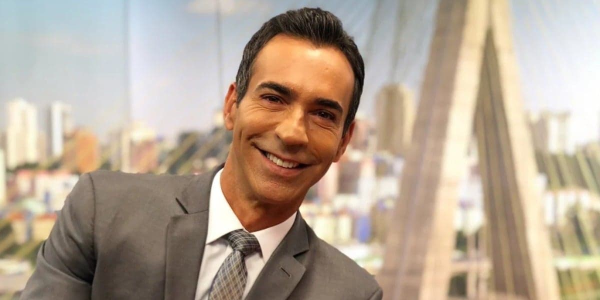 Cesar Tralli é âncora do "SP1" (Foto: Divulgação/TV Globo)