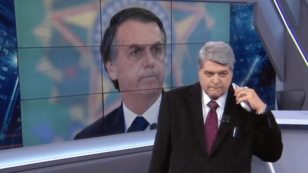 Datena para programa ao vivo, liga para Bolsonaro e faz ele falar de Lula: "Não houve roubalheira"