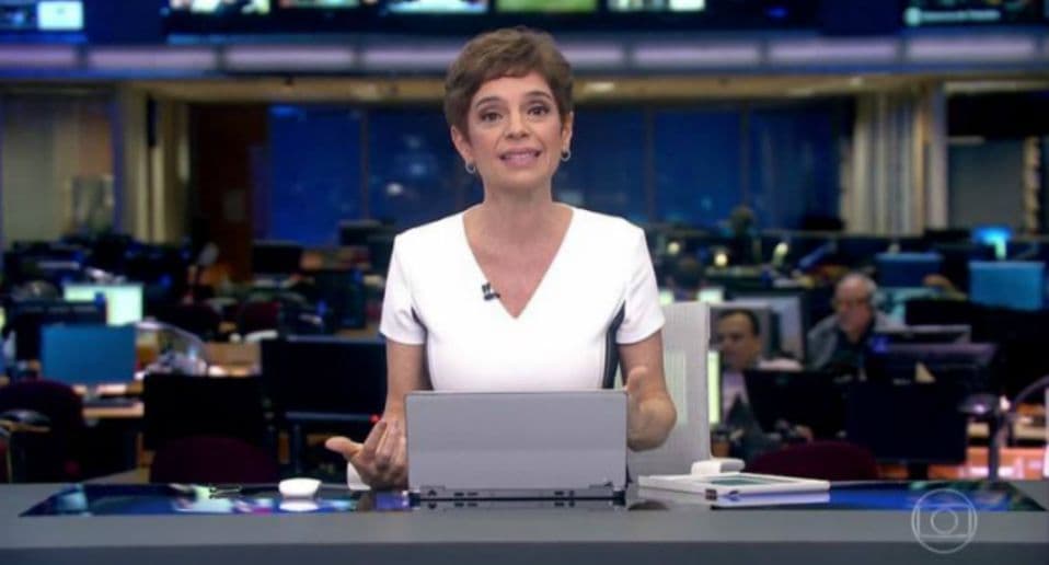 Renata Lo Prete escancara revolta no Jornal da Globo e parte pra cima da própria emissora com ironia: "Até quando?"