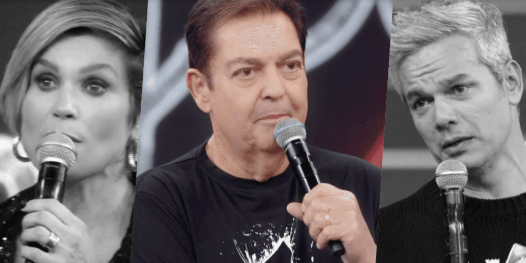 Faustão se cala com Flávia Alessandra e marido chorando e falando de fim e Domingão explode: Audiências 28/03