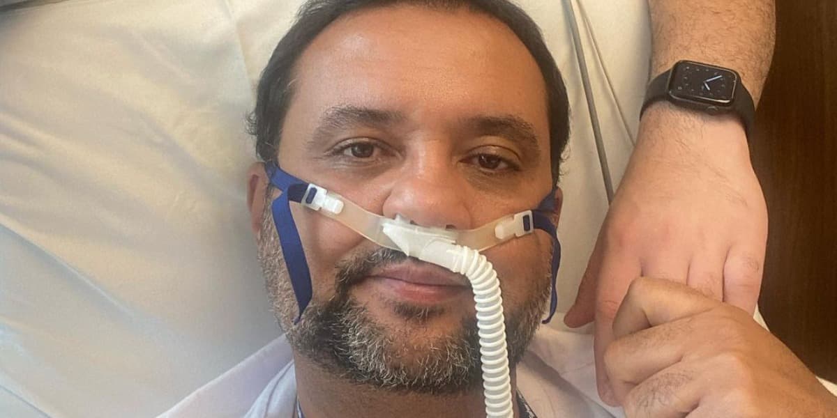 Geraldo Luís, da Record, tem lutado contra a covid-19 (Foto: Reprodução/Instagram) Geraldo Luís, da Record, tem lutado contra a covid-19 (Foto: Reprodução/Instagram)