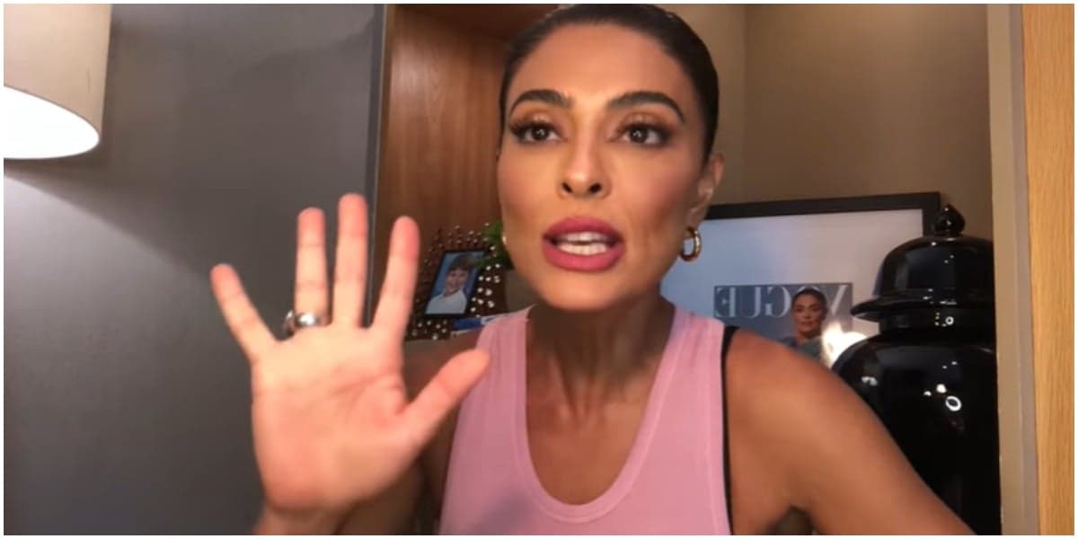 Juliana Paes conversou com Thais Fersoza e falou sobre personalidade (Foto: Reprodução) Juliana Paes conversou com Thais Fersoza e falou sobre personalidade (Foto: Reprodução)