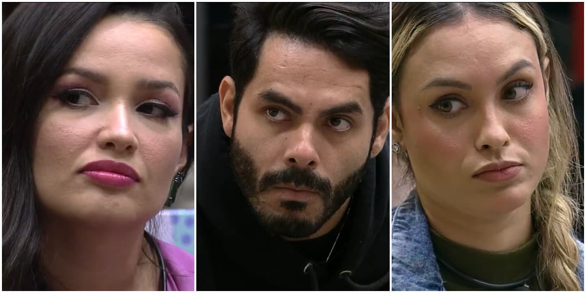 Juliette, Rodolffo e Sarah estão no paredão do BBB21 - Foto: Montagem