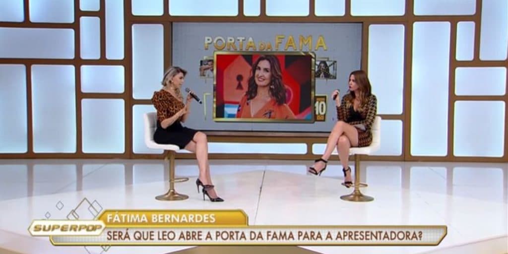 Fátima Bernardes barra Léo Áquilla na Globo e escândalo vai ao ar na RedeTV! com desfecho: "Ela precisa saber"