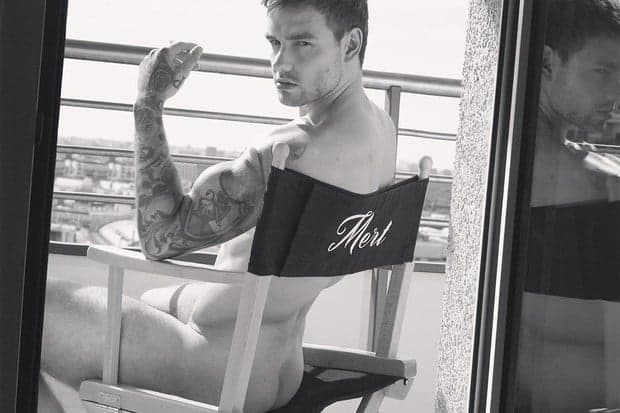 Registro do ensaio de Liam Payne (Foto: Reprodução) Registro do ensaio de Liam Payne (Foto: Reprodução)
