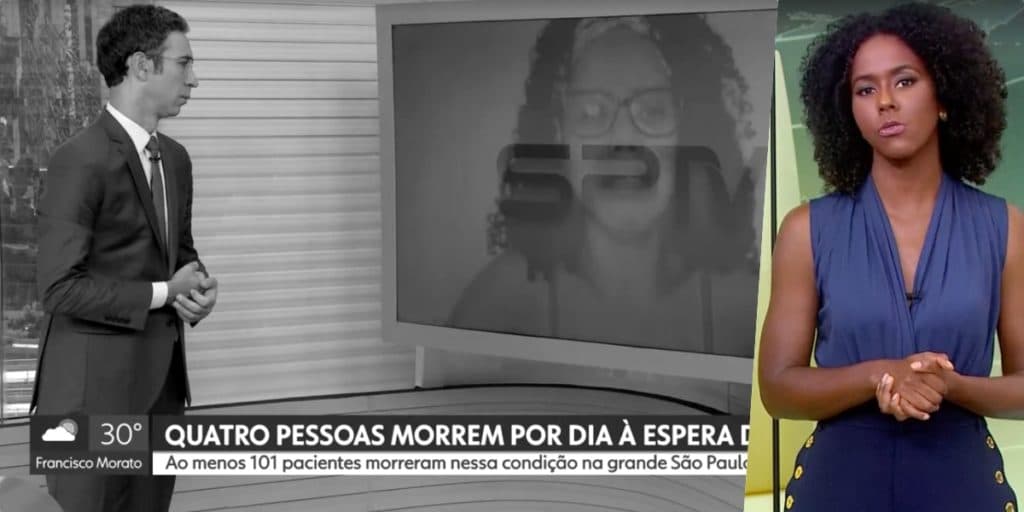 César Tralli segurou choro ao vivo e Maju Coutinho admitiu (Foto reprodução) César Tralli segurou choro ao vivo e Maju Coutinho admitiu (Foto reprodução)