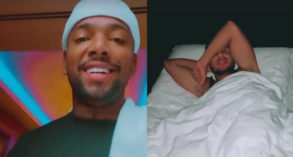 Nego do Borel, após assumir, surge com bonitão na cama em Dubai e se declara: "Muito carinho"