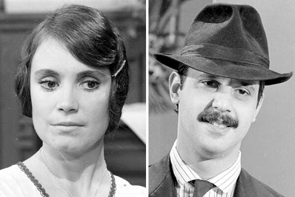 Regina Duarte e Antônio Fagundes na trama que substituiu a novela proibida, Nina. (Foto: Reprodução)