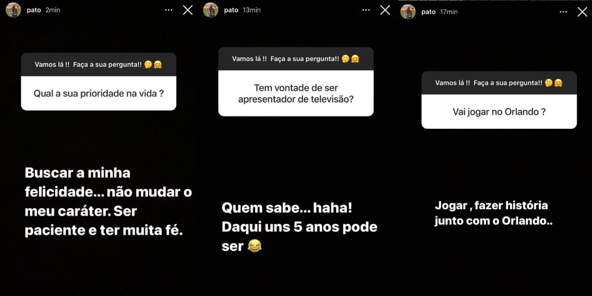 Pato fez brincadeira com os fãs nas redes sociais (Foto: Reprodução/Instagram) Pato fez brincadeira com os fãs nas redes sociais (Foto: Reprodução/Instagram)