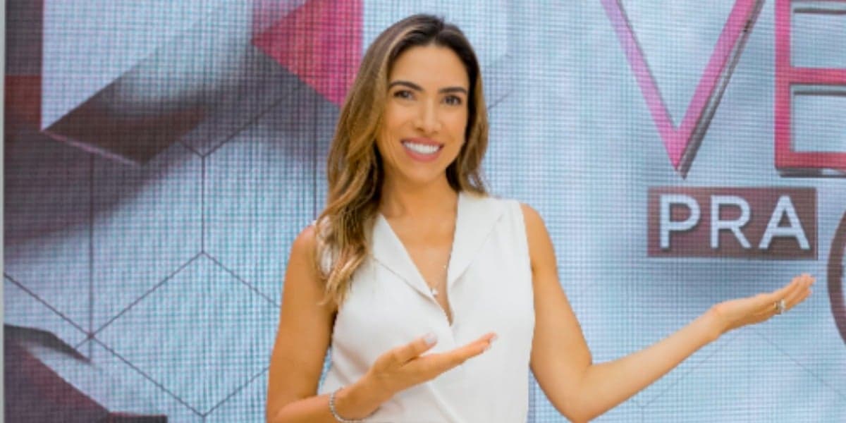 Patrícia Abravanel é apresentadora do "Vem Pra Cá" (Foto: Gabriel Cardoso/SBT) Patrícia Abravanel é apresentadora do "Vem Pra Cá" (Foto: Gabriel Cardoso/SBT)