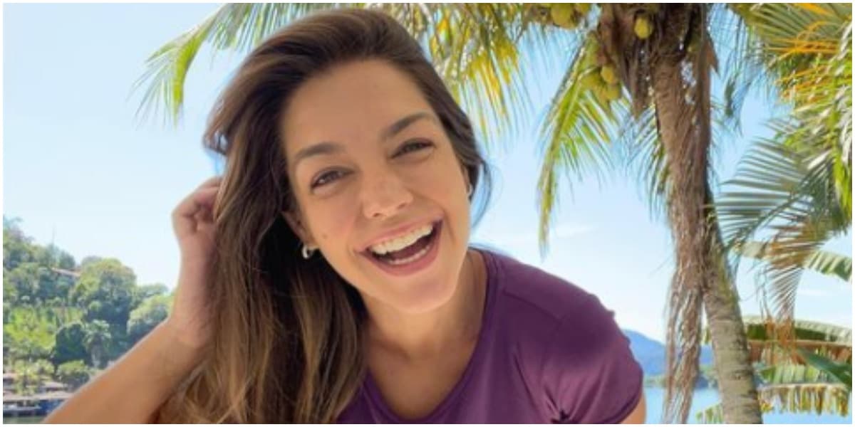 Thais Fersoza apareceu curtindo dia de praia nas redes sociais (Foto: Reprodução) Thais Fersoza apareceu curtindo dia de praia nas redes sociais (Foto: Reprodução)