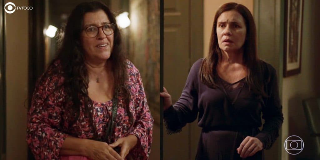 Resumo de Amor de Mãe - Lurdes invade casa de Thelma e faz revelação: "Teu filho é meu filho"