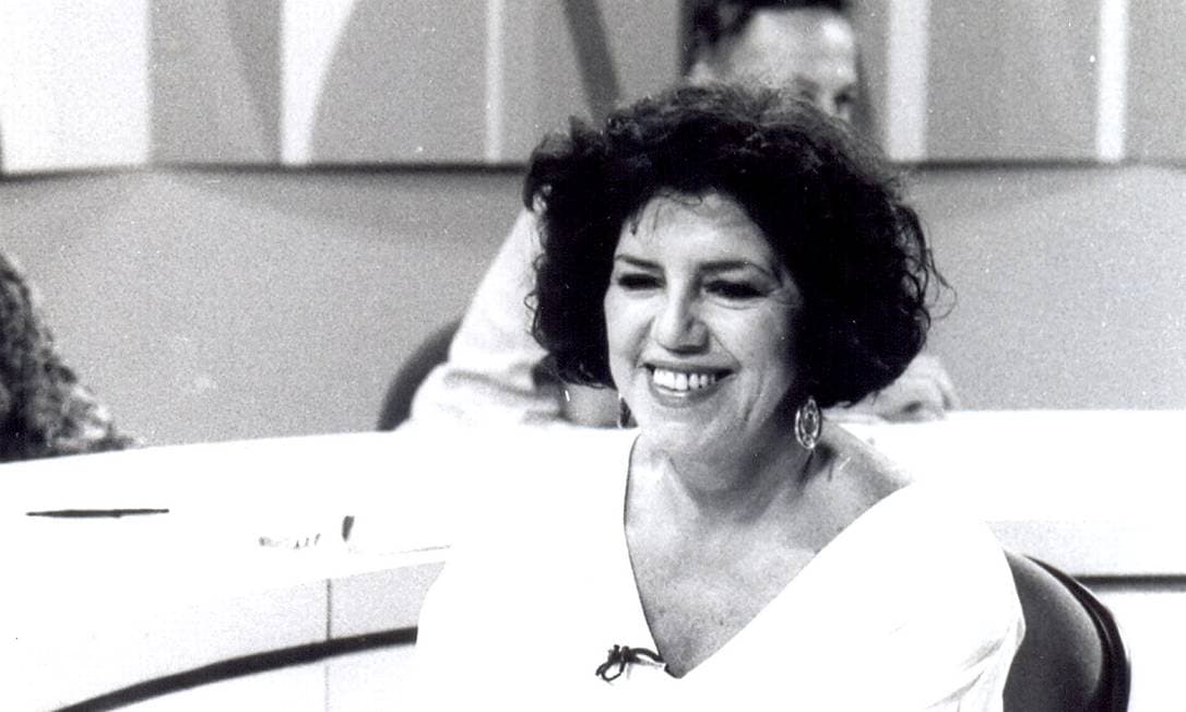 Lúcia Leme, além do "Sem Censura", também foi redatora no jornal O Globo (Foto: Reprodução)