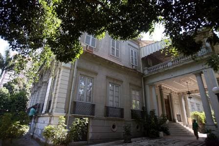 Palacete modesto leal, mansão usada na novela - Foto: Márcia Foletto