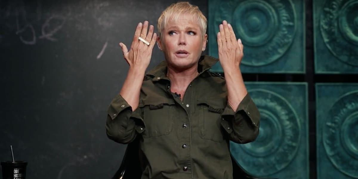 Xuxa no "Que História é Essa, Porchat" (Foto: Reprodução/GNT)