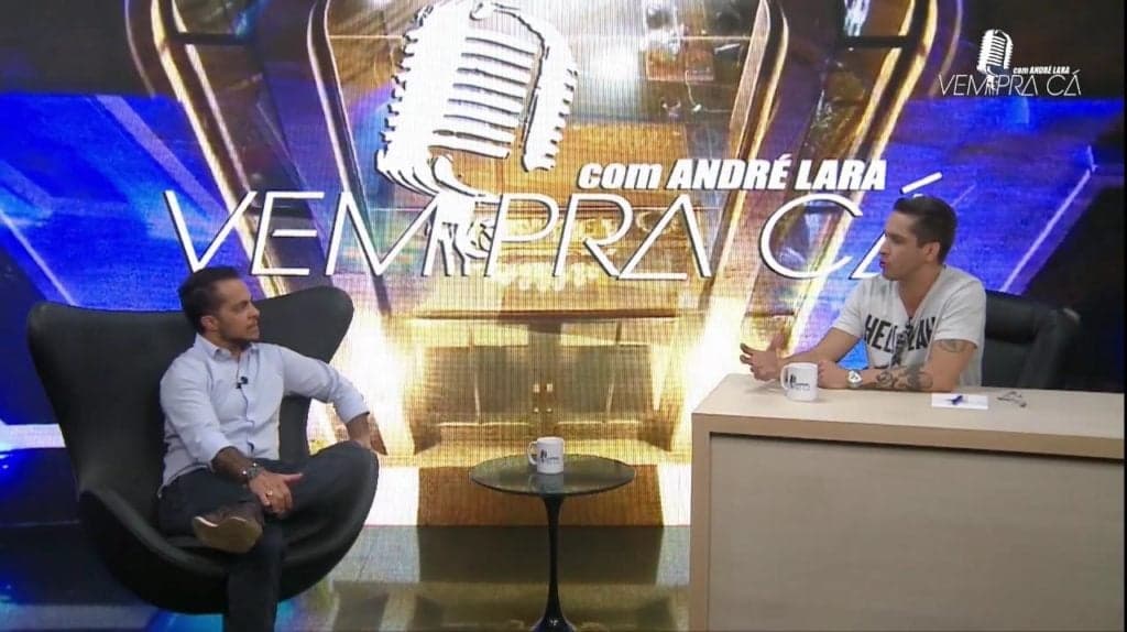 André Lara ganha destaque na TV8