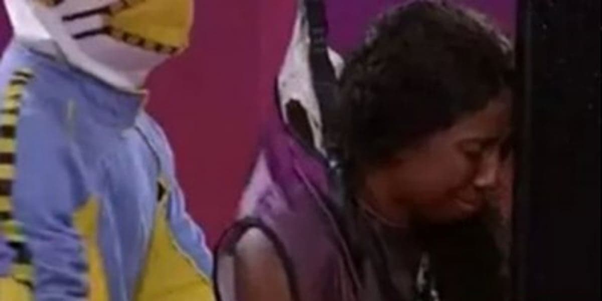 Camilla de Lucas passou mal e foi a primeira a deixar prova (Foto: Reprodução)