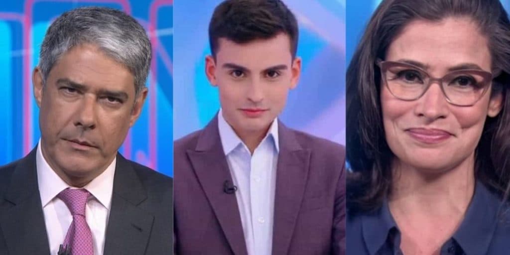 William Bonner sai da Globo, Renata Vasconcellos assume amor por morena e Dudu Camargo tem notícia de demissão do SBT