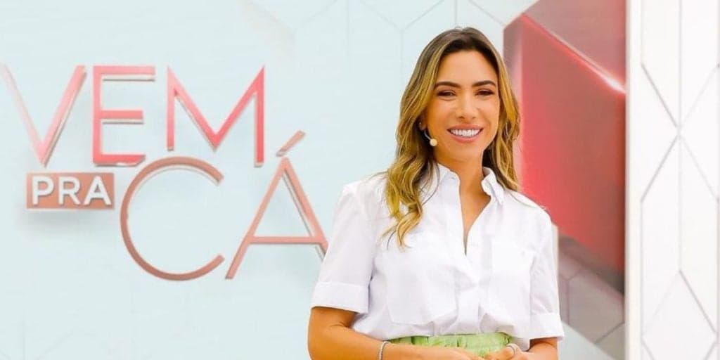 Jornalista do SBT é derrubado ao vivo no Vem Pra Cá e Patricia Abravanel se desespera com situação: "Não acredito"