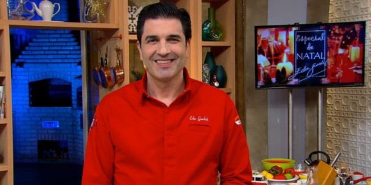 Edu Guedes expõe câncer na Band, assistente de palco cai no choro e precisa de água ao vivo: "Tem que passar"