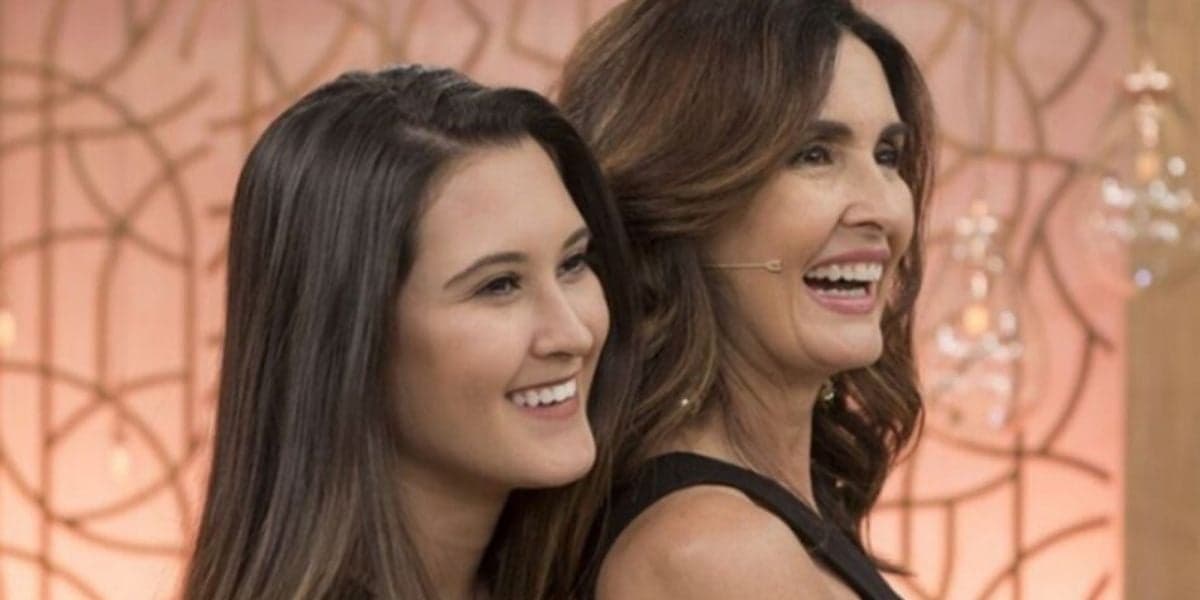 Fátima Bernardes e a filha Bia Bonemer (Foto: Reprodução)