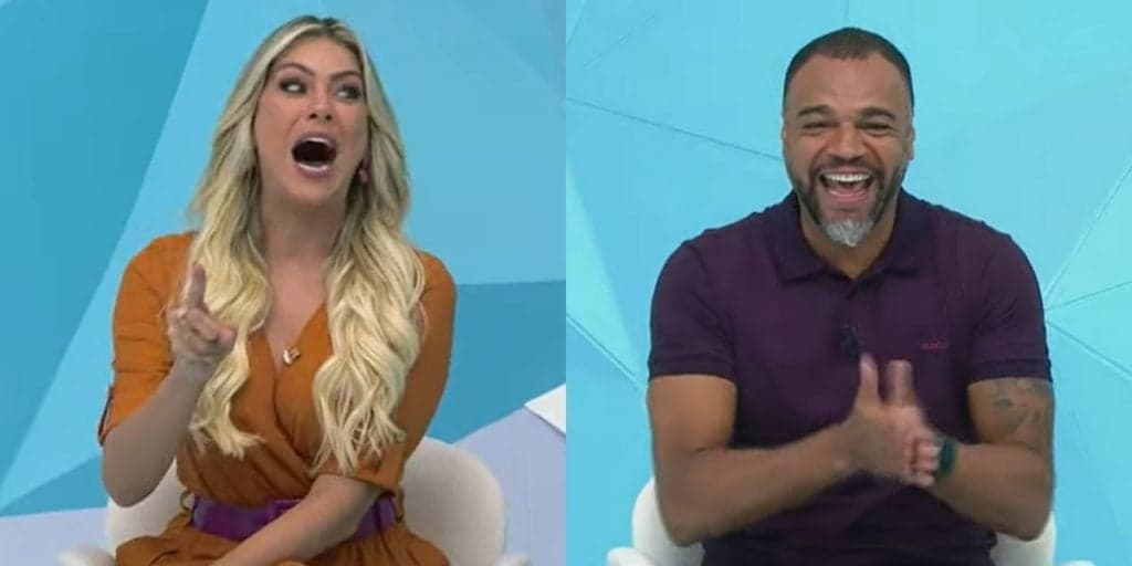Renata Fan parte pra cima de Denílson, humilha comentarista e causa destruição na Band: "Nervosinho"