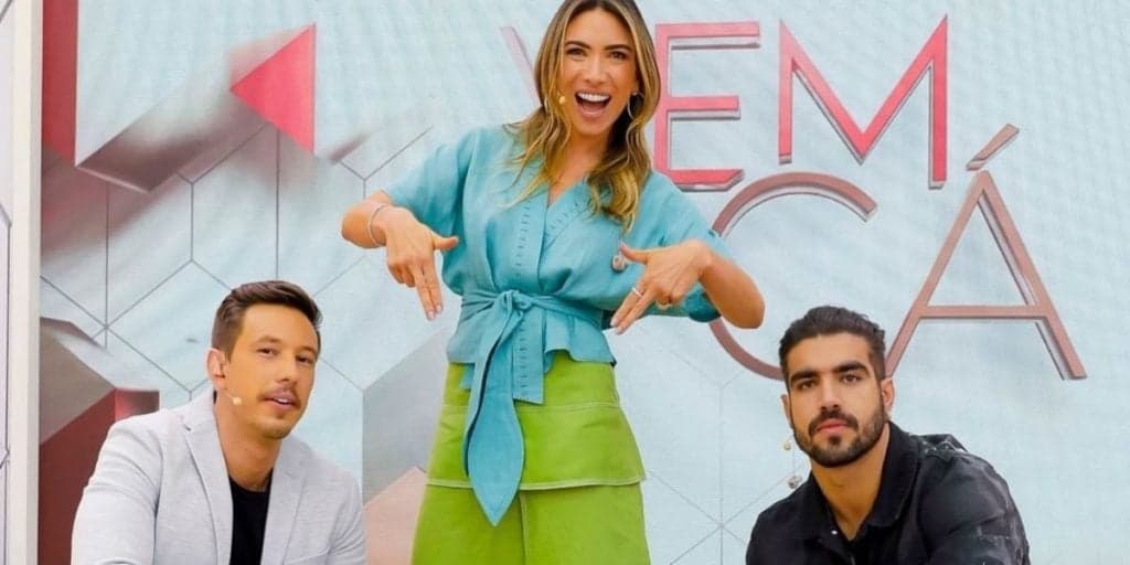 Caio Castro anuncia estreia no "Vem Pra Cá", é humilhado por Patrícia Abravanel e detona ciúmes de Grazi Massafera