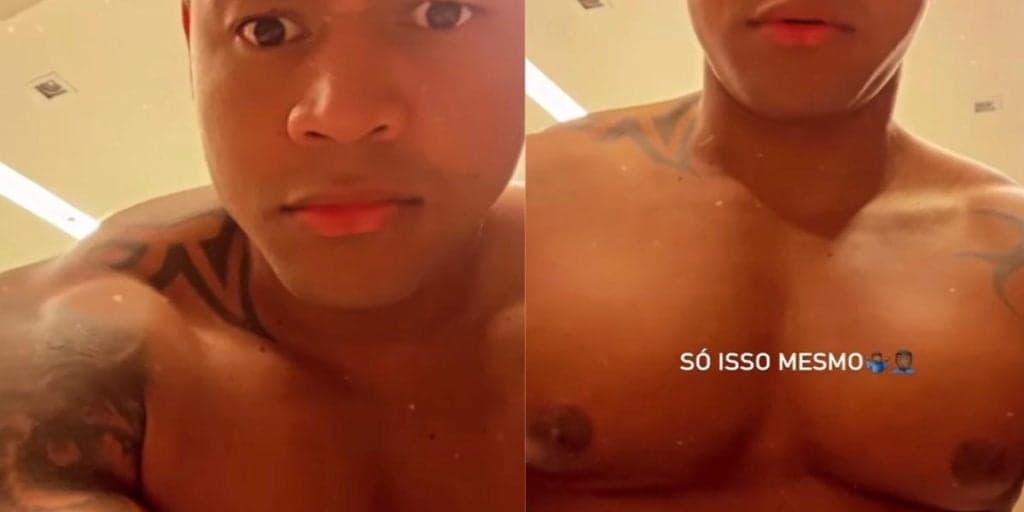 Leo Santana, após sarrar sem cueca, surge com parte íntima de fora e brinca sem dó: “Tremendo”