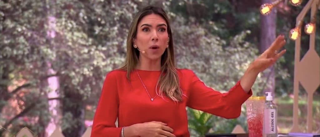 Patrícia Abravanel na TV, confessa que faz festinhas e se desespera com prisão e polícia na casa dela