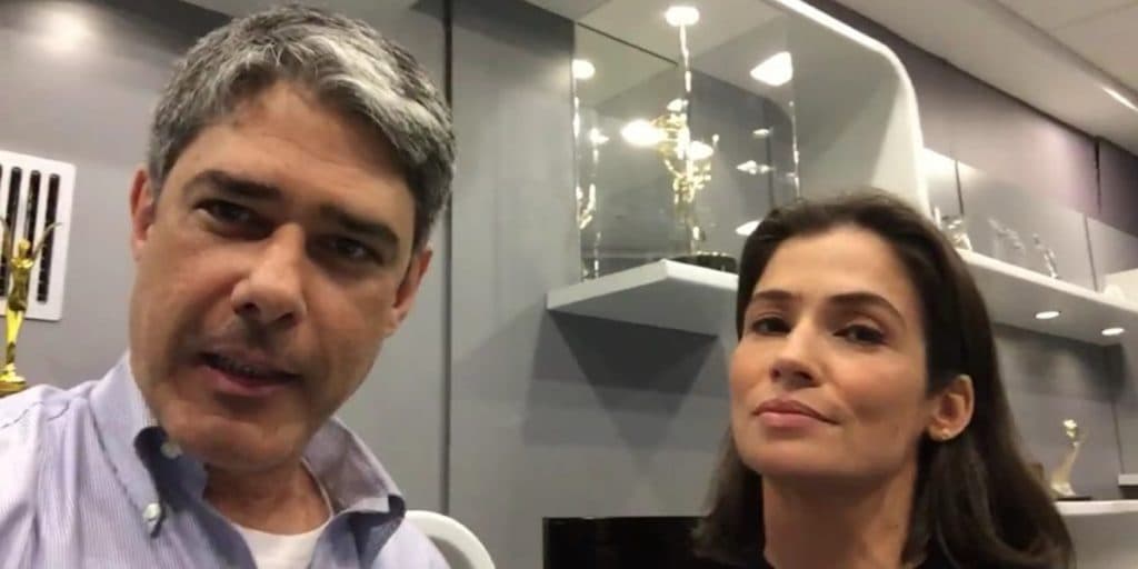 Cúpula da Globo corta William Bonner e Renata do JN e desfecho é anunciado com novos âncoras na bancada