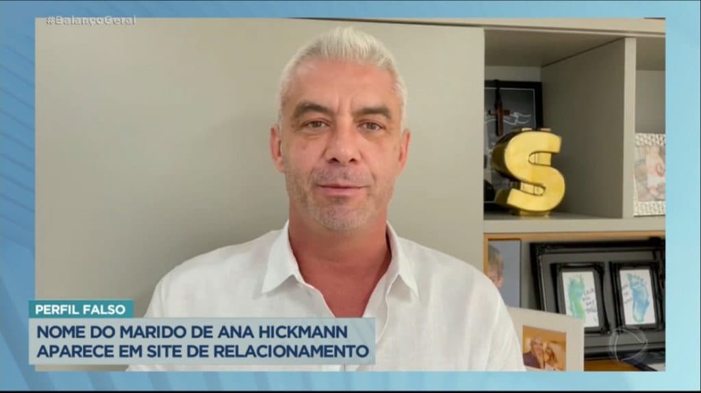 Marido de Ana Hickmann é pego em aplicativo de relacionamento e vai à TV fazer apelo