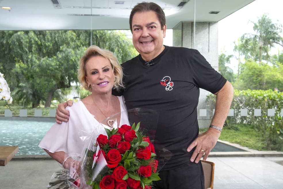 Ana Maria e Faustão
