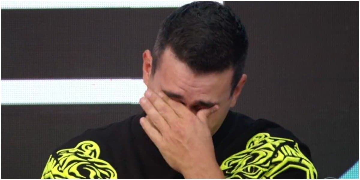 André Marques caiu no choro na Globo - Foto: Reprodução