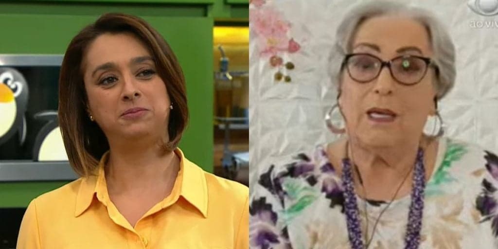 "Não estou reconhecendo", explode Mamma Bruschetta ao detonar golpe com Catia Fonseca ao vivo na Band
