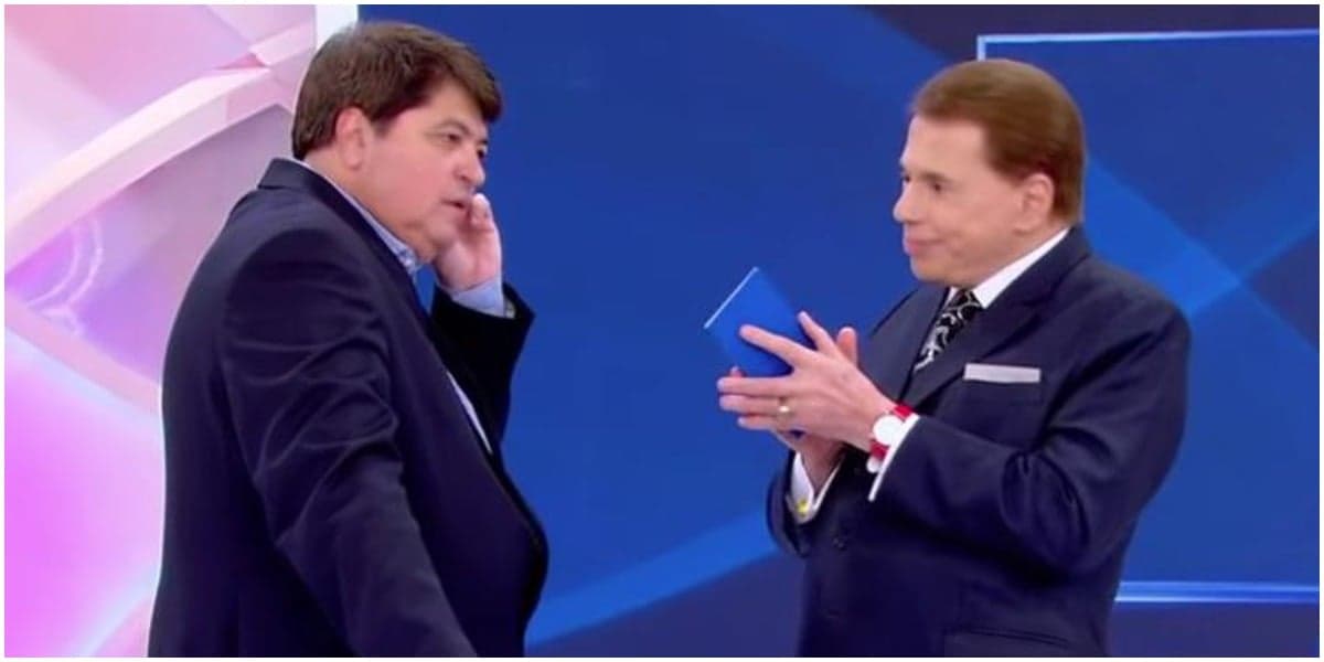 Datena durante participação no Programa Silvio Santos - Foto: Reprodução Datena durante participação no Programa Silvio Santos - Foto: Reprodução