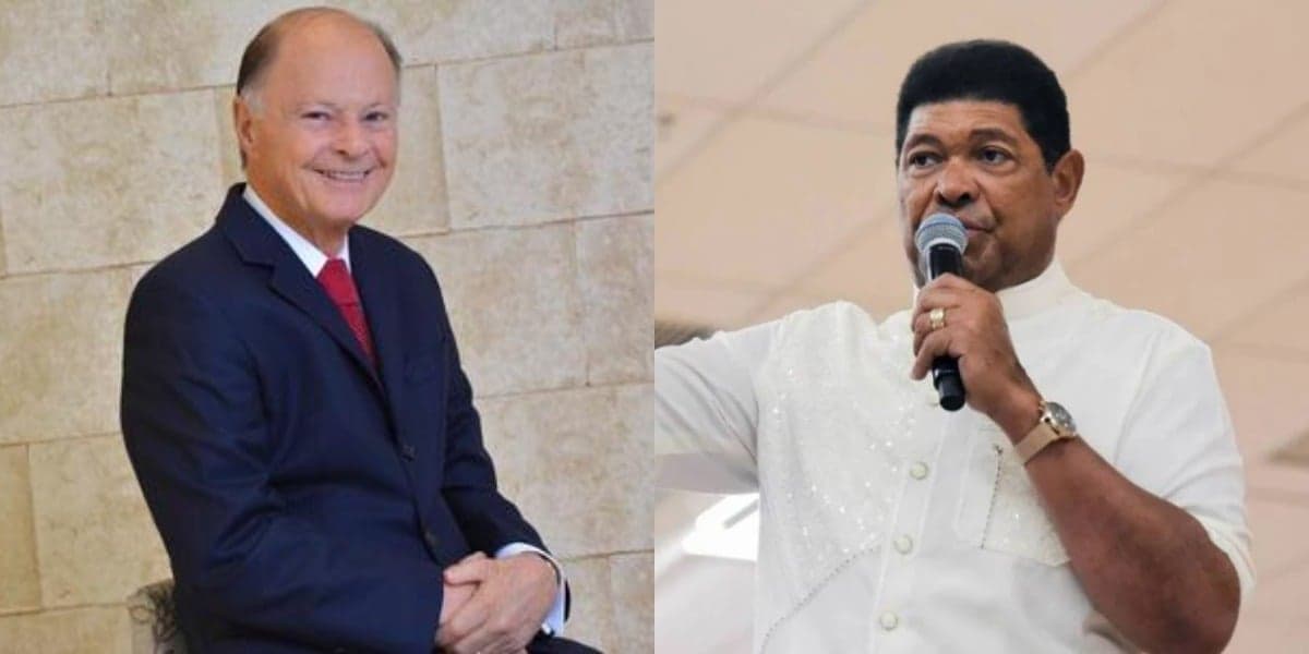 Edir Macedo e Valdemiro Santiago são rivais (Foto: Reprodução/Igreja Universal/Igreja Mundial)