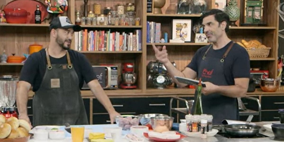 “Fica aí”, Edu Guedes interrompe convidado no The Chef e perde a linha: “Agora sou eu que estou falando”