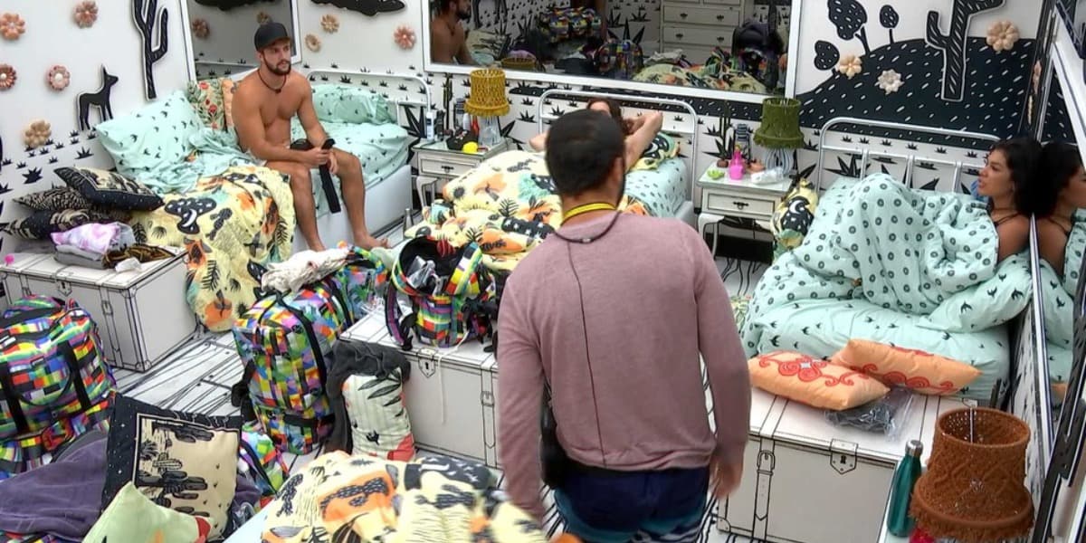 Gil convida todos os brothers para Almoço do Líder no BBB21 (Foto: Reprodução)