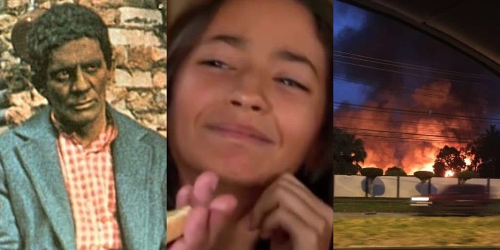 Ator branco pintado de preto, atriz mirim tem cara esfregada e estúdio pega fogo: novelas da Globo causam pavor