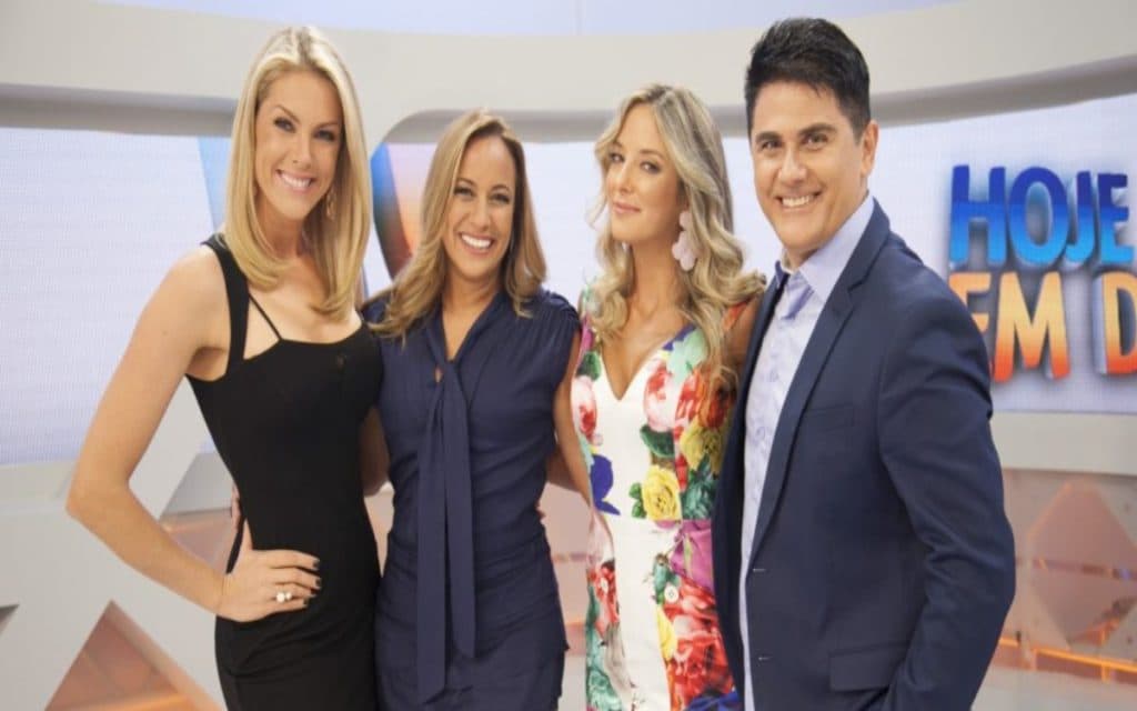 Os salários dos apresentadores do Hoje em Dia são absurdos e foram revelados: Ana, Cesar, Tici e Renata