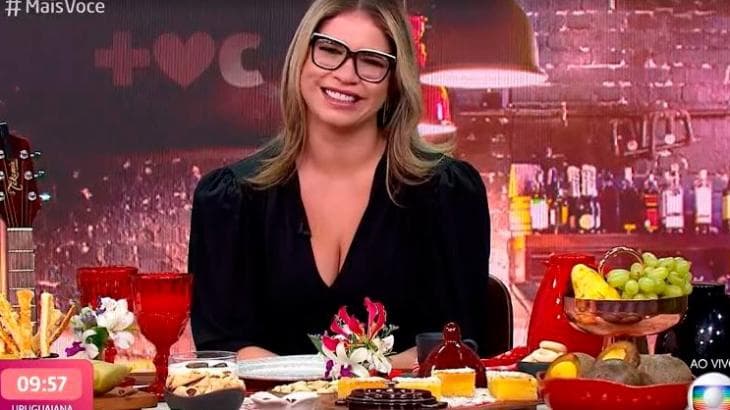 Marília Mendonça no Mais Você (Foto: Reprodução)