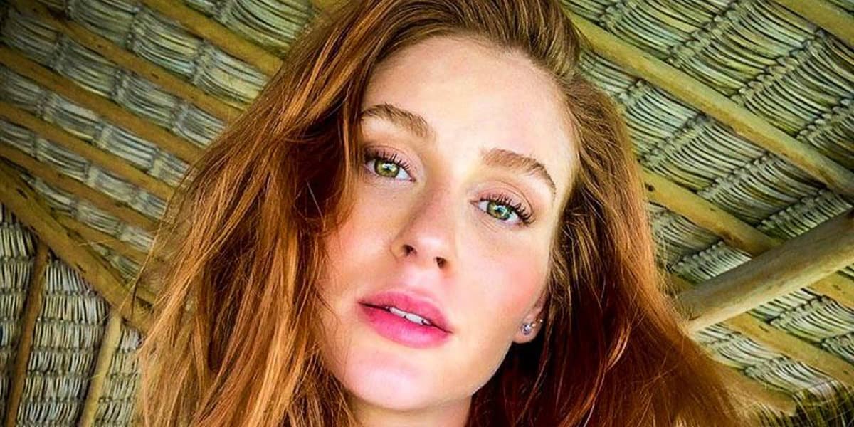 Marina Ruy Barbosa lamenta eliminação de João Luiz do BBB21 (Foto: Reprodução)