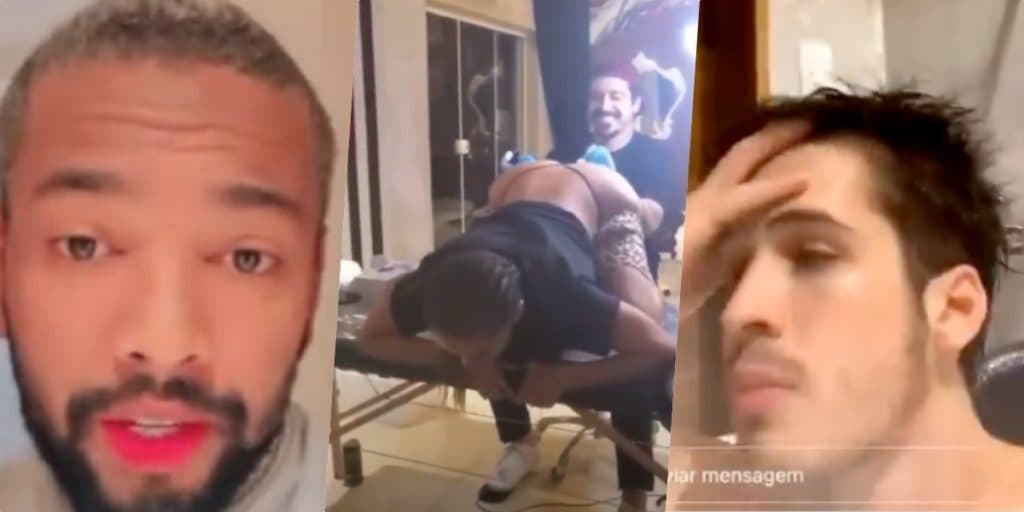 Anitta faz tatuagem anal e mostra, João Guilherme deixa pênis vazar e Nego Do Borel fica sem cueca: "Mixuruca"