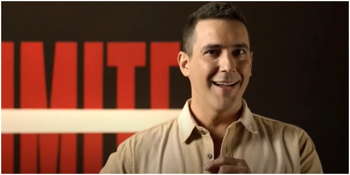 André Marques é o apresentador de No Limite, da Globo - Foto: Reprodução
