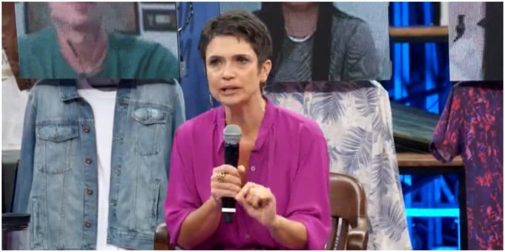 Sandra Annenberg é confrontada por Serginho Groisman e dá resposta na lata: "Deselegante"
